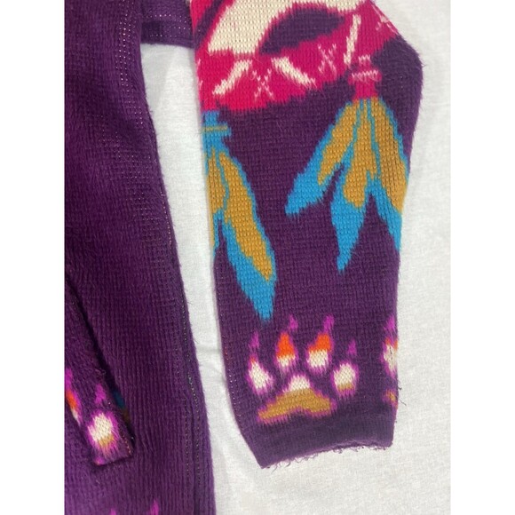 Yari Artesanias Full Zip Wool Sweater Men Size Large Native Southwestern Tribal - Picture 5 of 16